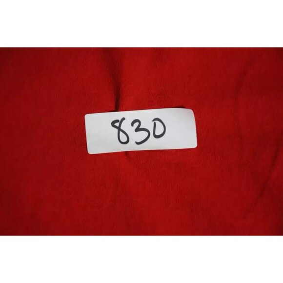 Vintage Champion Sweatshirt Mens M Red Knit Spell Out Signature Logo Embroidered - Picture 10 of 10